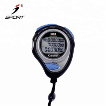 New year Multifunctional Three Row Automatic Stopwatch 80 lap Memory Professional Stop watch